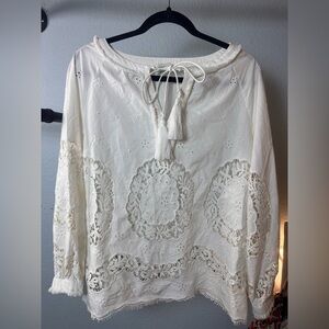 Sundance White Top Sz Small
